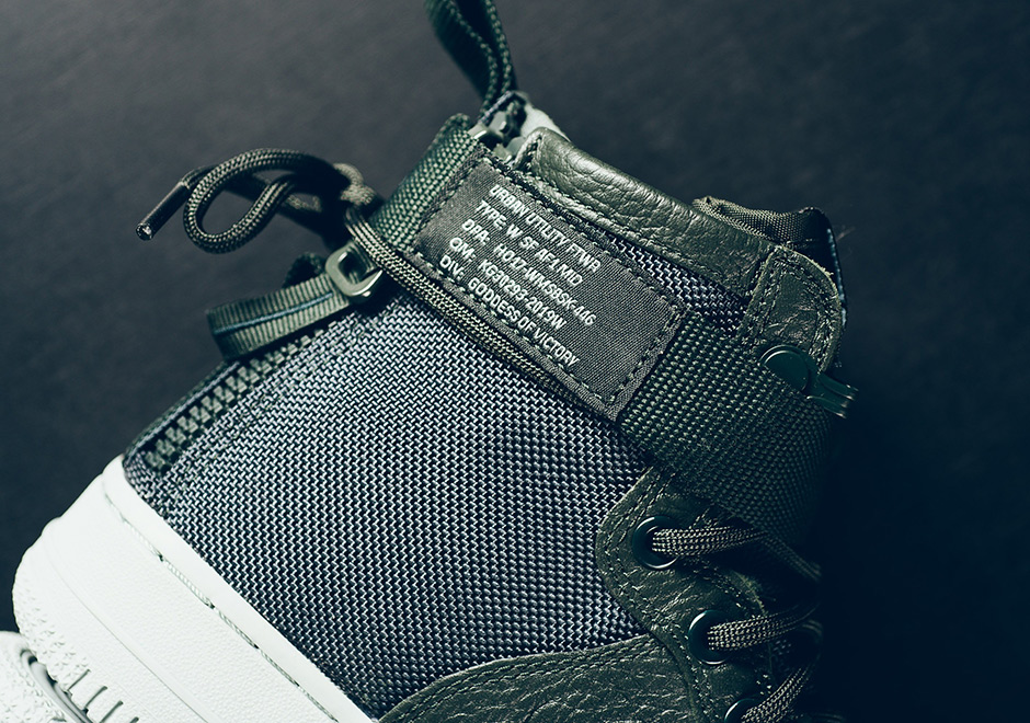 Nike Sf Af1 Mid Outdoor Green Aa3966 300 Wmns 9