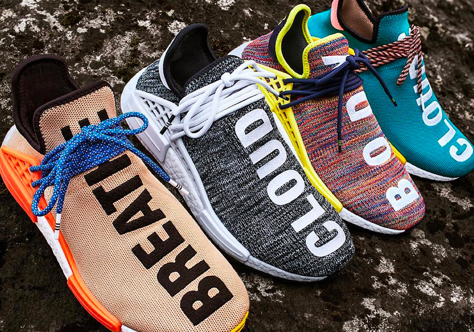The Pharrell x adidas NMD Hu Trail "Hiking" Pack Releases This Saturday