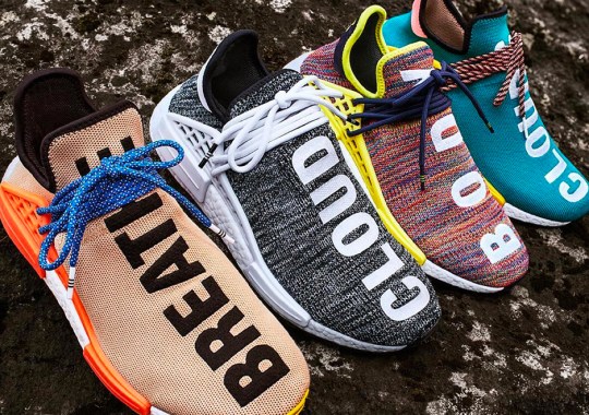 The Pharrell x adidas NMD Hu Trail “Hiking” Pack Releases This Saturday