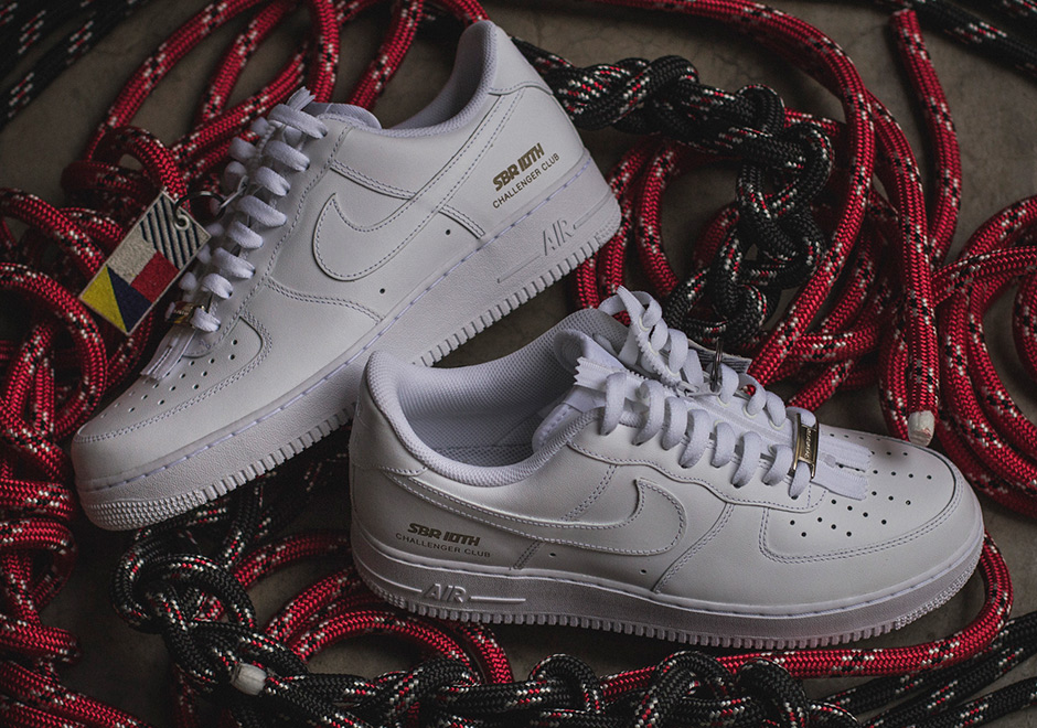 SneakersBR Celebrates 10th Anniversary With Custom Air Force 1 "Challenger Club"