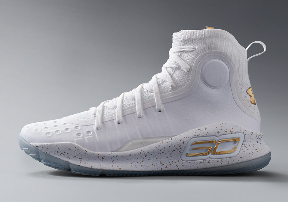 アンダーアーマー curry4 MORE RINGS ホワイトゴールド-