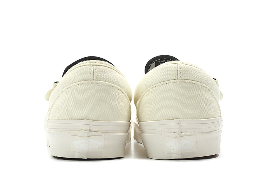 Vans Fear Of God Slip On White 4