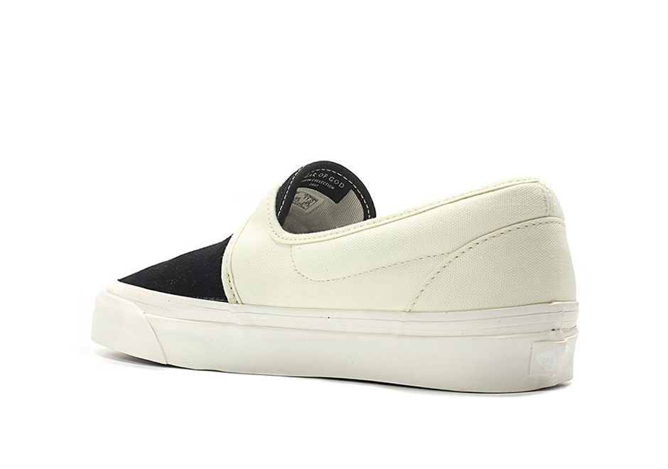 fear of god vans slip on