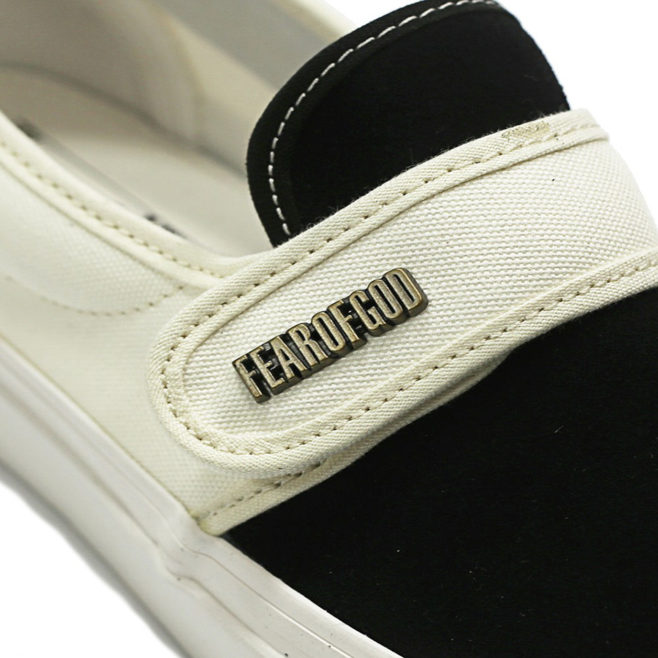 Vans Fear Of God Slip On White 6