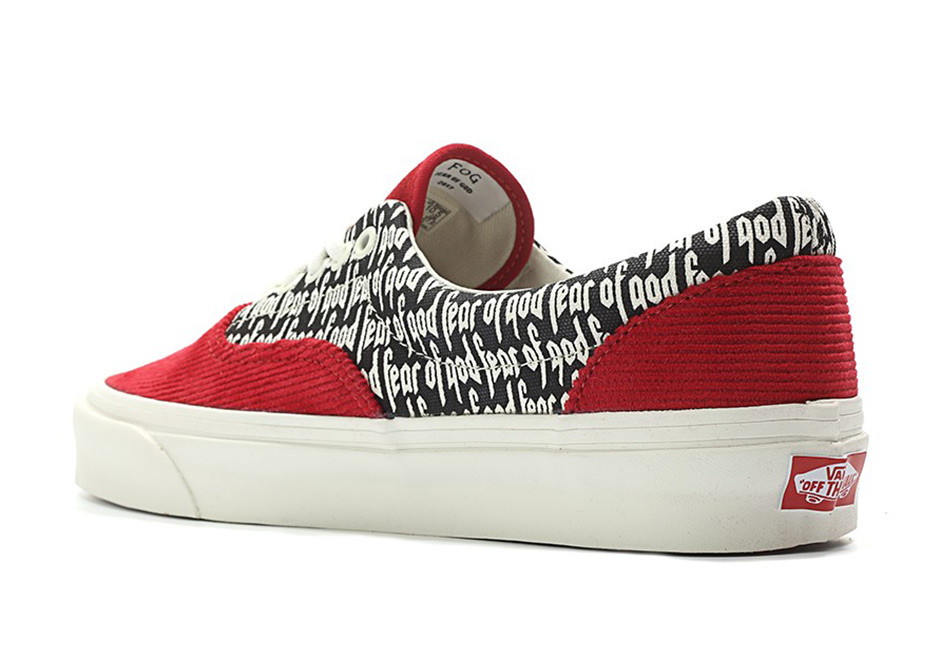 Fear of hotsell god vans red