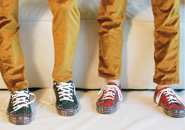 Vans Lampin Opening Ceremony Plaid Pack 1