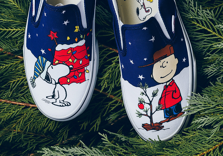 Peanuts And Vans Collaborate Once More For Christmas Themed Collection