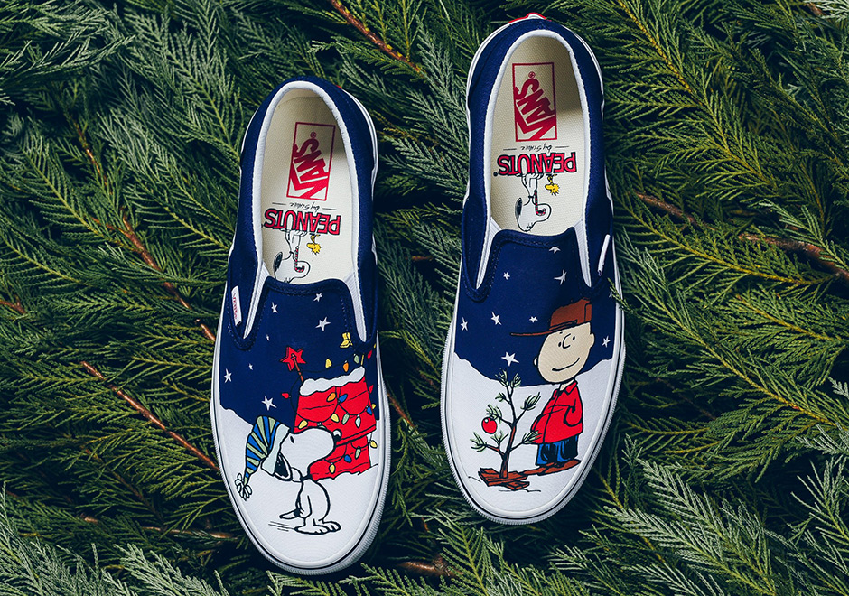 Peanuts And Vans Collaborate More Christmas Themed Collection - SneakerNews.com