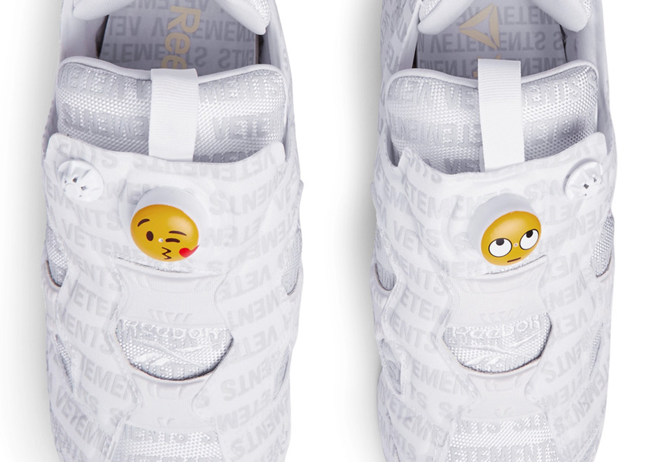 VETEMENTS Reebok Instapump Fury Emoji Available Now | SneakerNews.com
