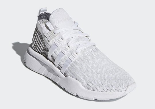 First Look At The adidas EQT Support ADV Mid In White And Grey