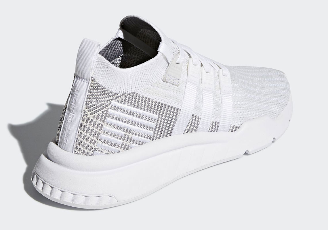 adidas eqt support mid adv white