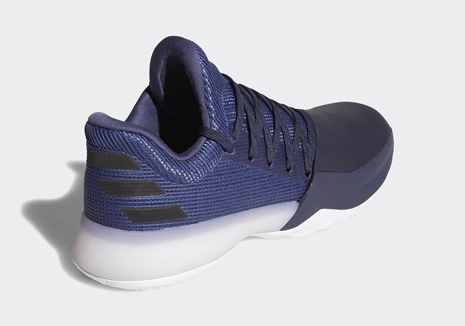 adidas Harden Vol. 1 Coral AH2119 Navy AH2120 Release Date Official Photos SneakerNews