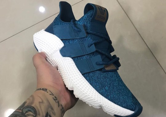 The adidas Prophere Set To Release In Blue Uppers