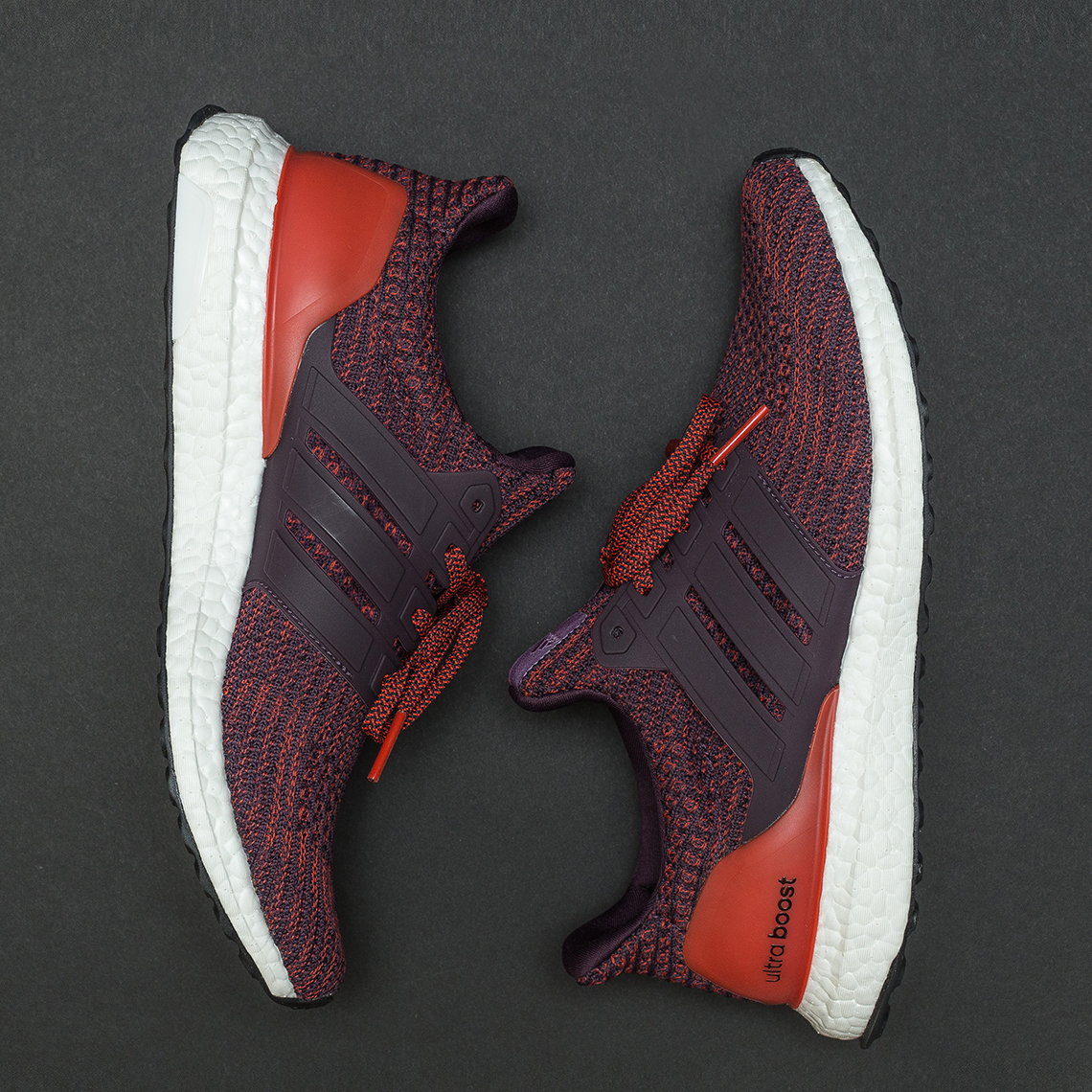 mens adidas ultra boost maroon