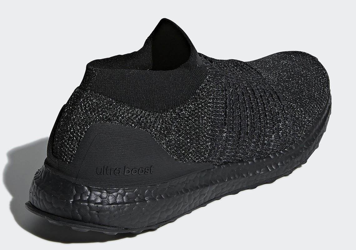 adidas ultra boost black laceless