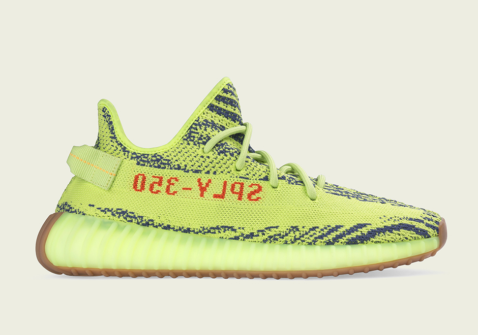 Adidas Yeezy Boost 350 V2 Semi Frozen Yellow Official Release Date 4