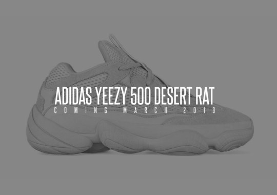 adidas Yeezy Desert Rat 500 Releasing In March 2018
