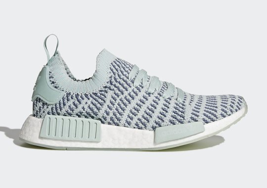 The Brand New adidas NMD R1 Primeknit Style Is Releasing In Ash Green