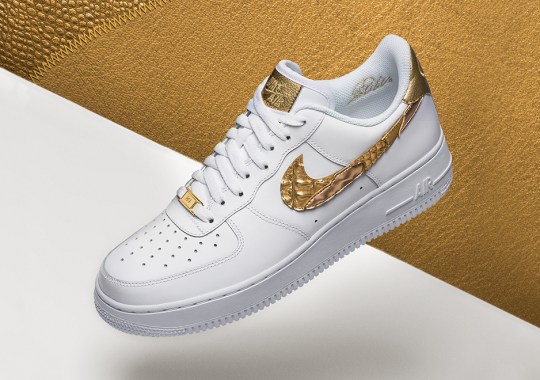 Cristiano Ronaldo Gets His Own Nike Air Force 1 Low “Golden Patchwork” Release