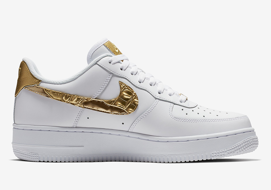 Nike Air Force 1 Low CR7 "Golden Patchwork" AQ0666-100 ...