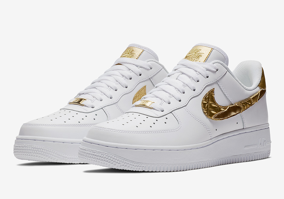 Attendance grapes Miner Nike Air Force 1 Low CR7 "Golden Patchwork" AQ0666-100 Release Info |  SneakerNews.com