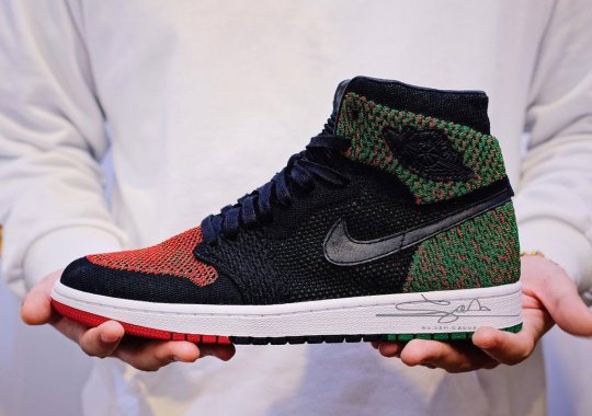 Detailed Look At The Air Jordan 1 Flyknit For Black History Month