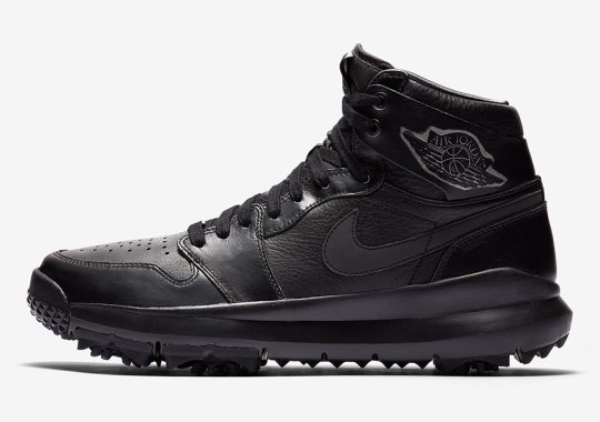 Air Jordan 1 Golf In Black Leather Releases This Friday