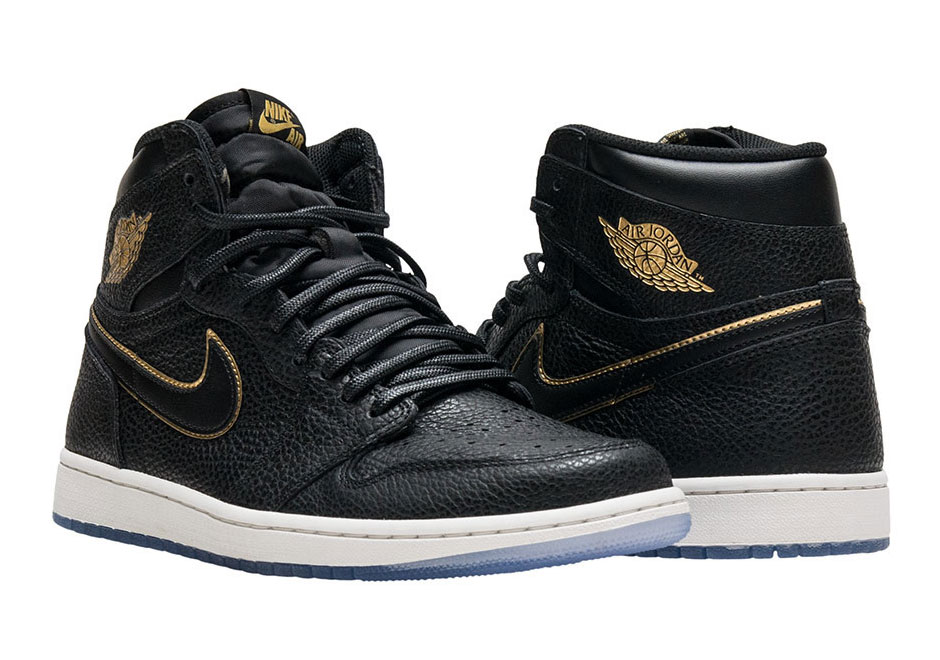 jordan air force 1 black and gold