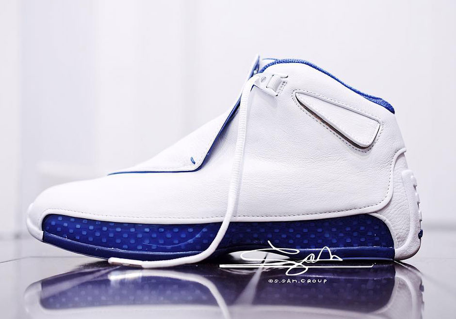 Air Jordan 18 Retro Sport Royal January 2018 Release Date Photos