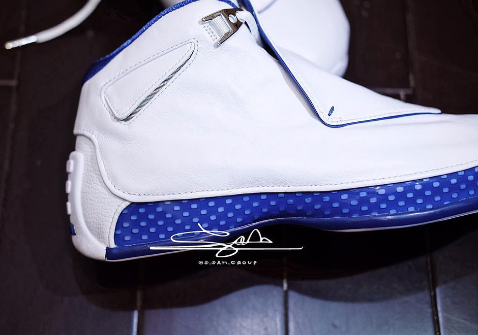 Air Jordan 18 Retro Sport Royal January 2018 Release Date + Photos