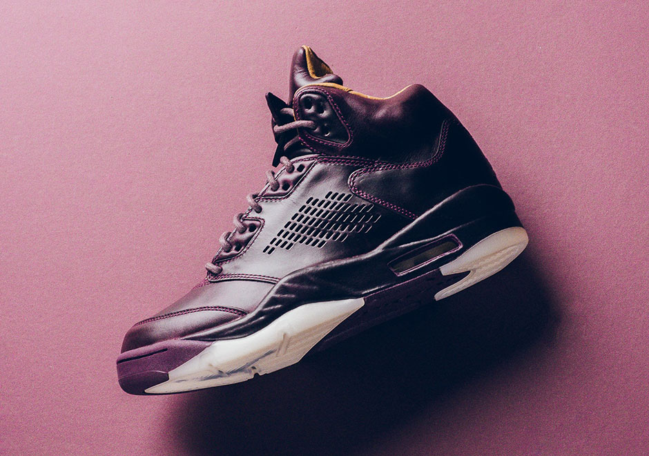 Air jordan 5 retro premium outlet bordeaux