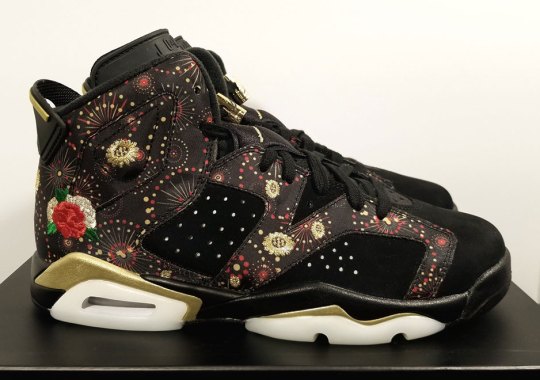 Air Jordan 6 “Chinese New Year” Celebrates With Fireworks And Florals