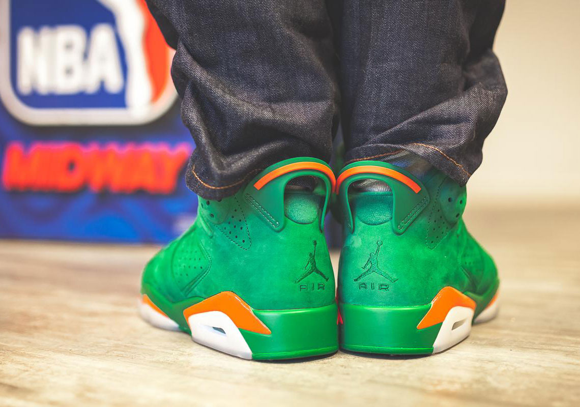 Air Jordan 6 Gatorade Aj5986 335 Detailed Look 14