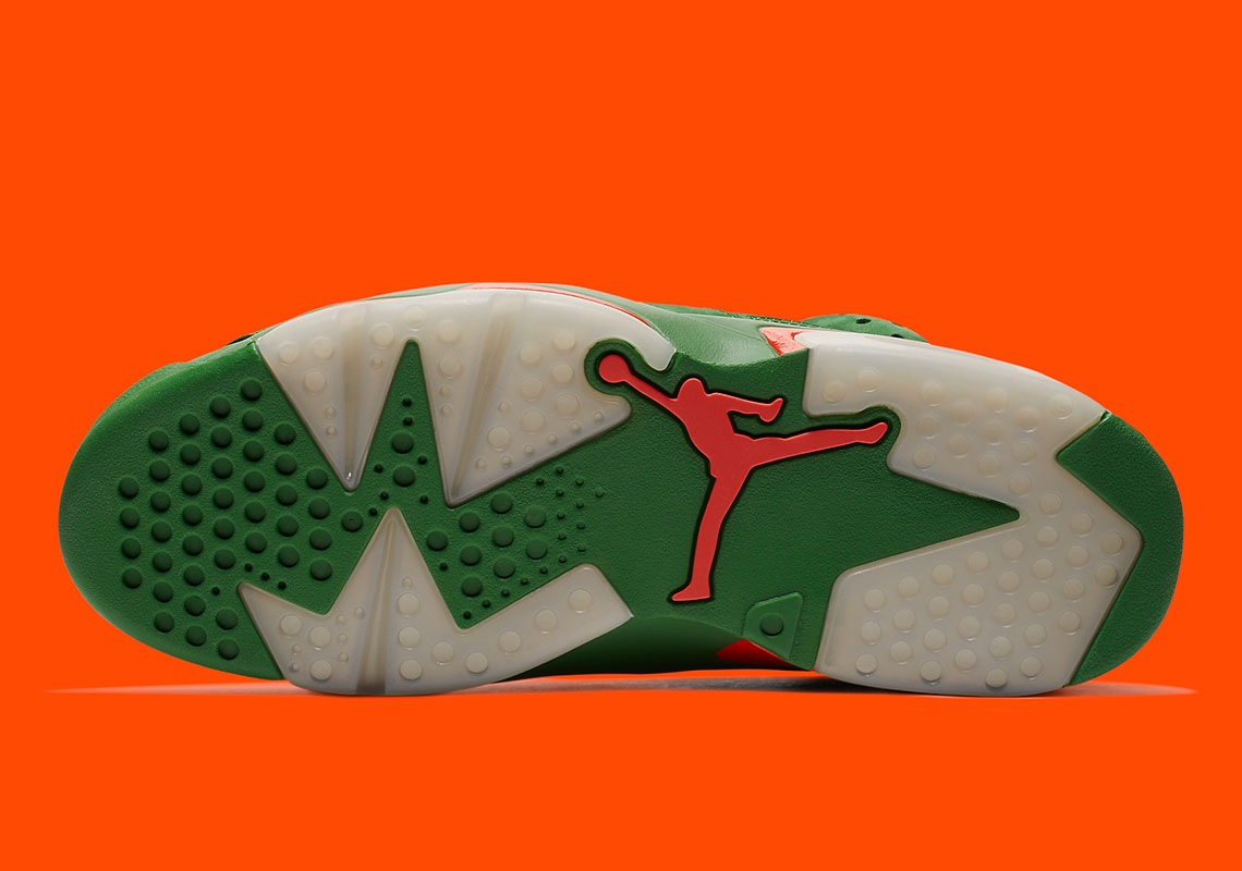 Air Jordan 6 Retro Gatorade Pine Green, AJ5986-335