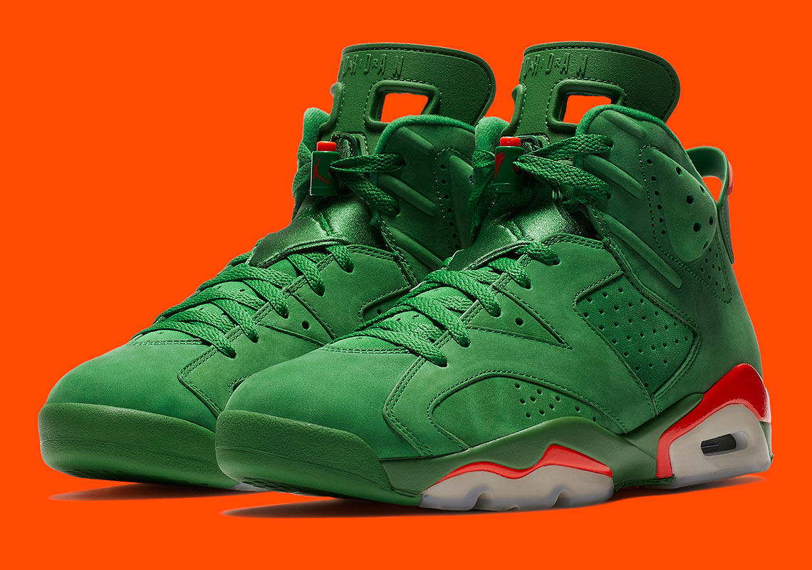 Línea del sitio explique Arena Jordan 6 VI Gatorade Green Suede AJ5986-335 Release Info | SneakerNews.com