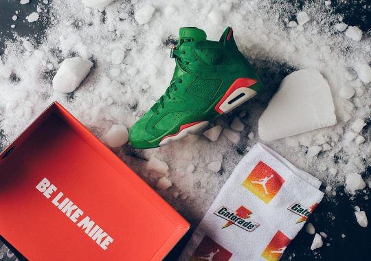 Jordan Brand Closes The Book On The “Like Mike” Collection With Air Jordan 6 “Green Suede”