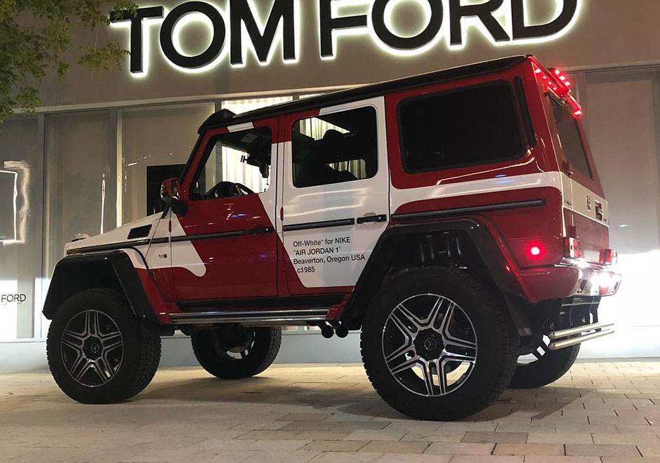 Art Basel Mercedes G Wagon 1