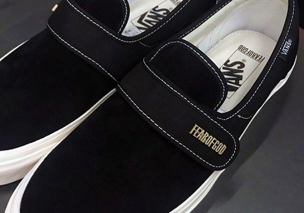 Jerry Lorenzo Reveals New Black Colorway Of His Fear Of God x Vans Slip-On 147