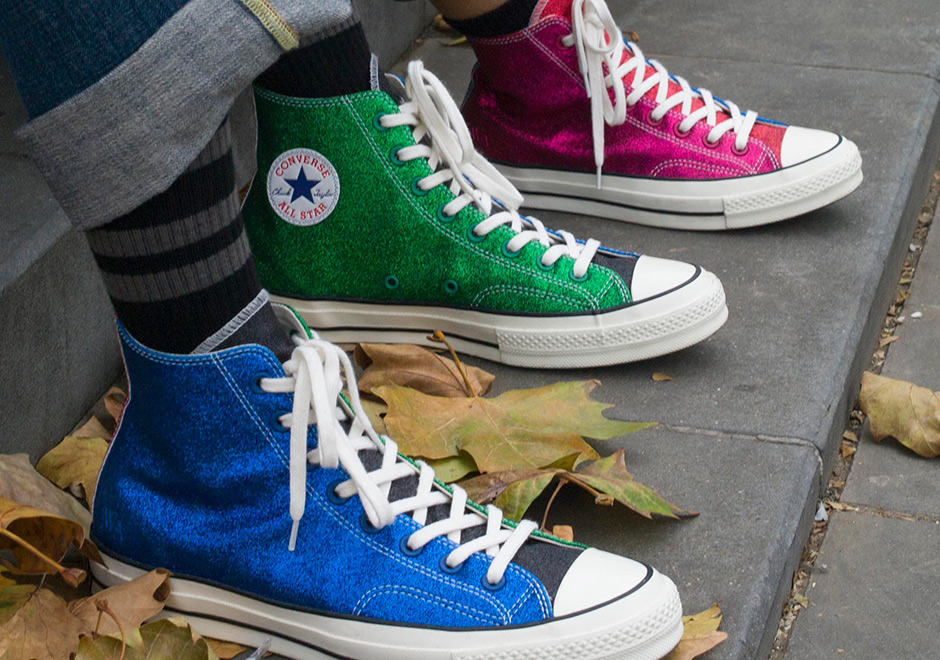 jw anderson chuck taylor glitter