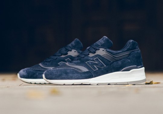 New Balance Drops The 997 In Tonal Navy Uppers