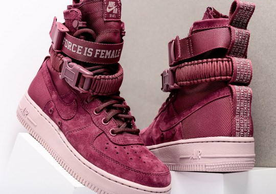 Nike Adds Premium Suede To The SF-AF1 Force Is Female