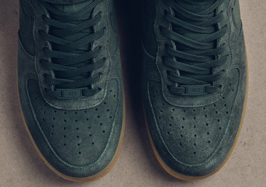 Nike Air Force 1 High “Vintage Green” With Gum Soles Hits Stores
