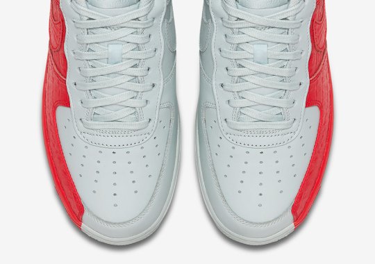 The Nike Air Force 1 “Split” Returns In A Bright Crimson