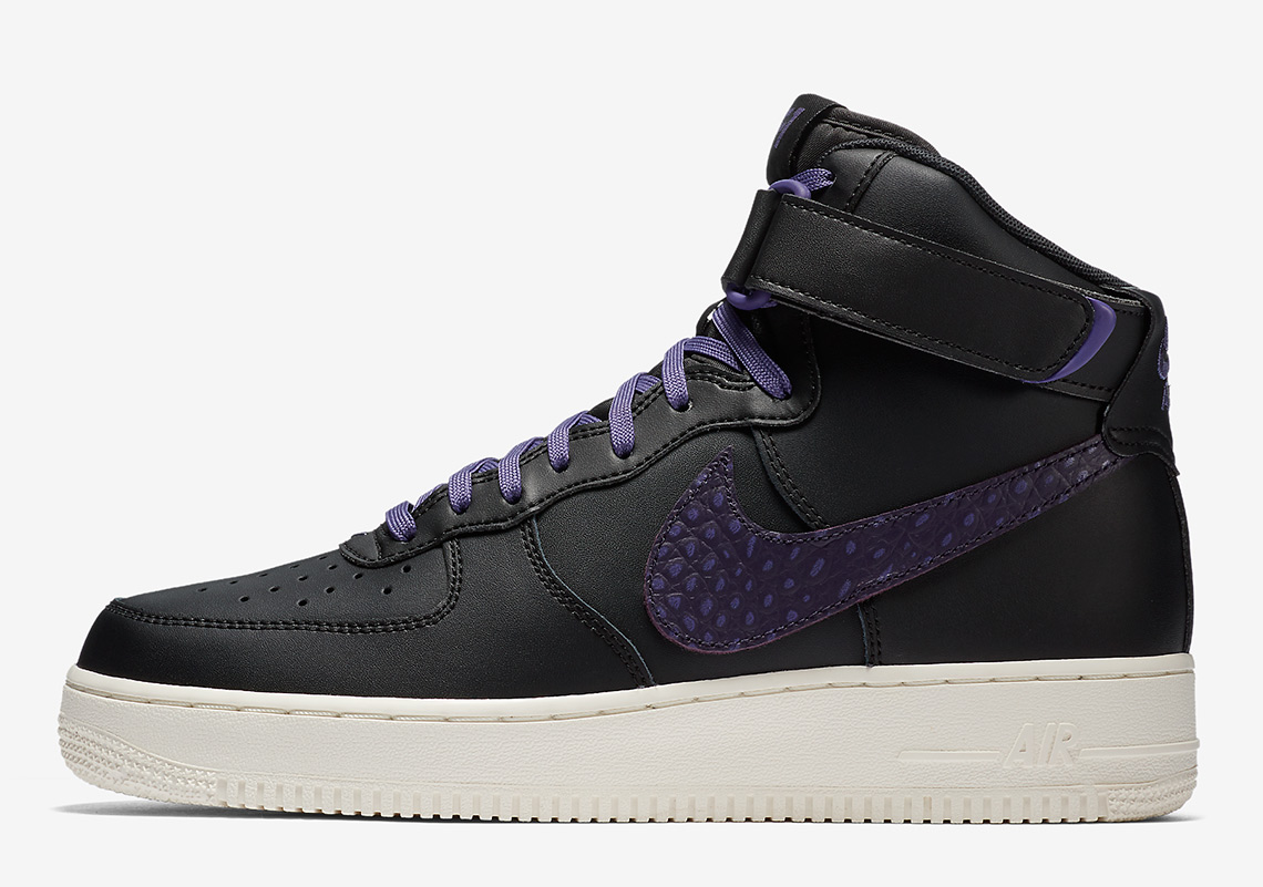 Nike Air Force 1 High Big Swoosh Croc Skin 806403-014 Coming Soon ...