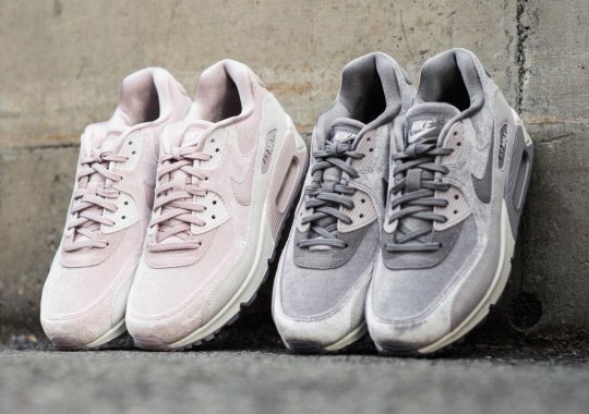 Nike Air Max 90 Deluxe Offers Two Soft Suede Tones For Women