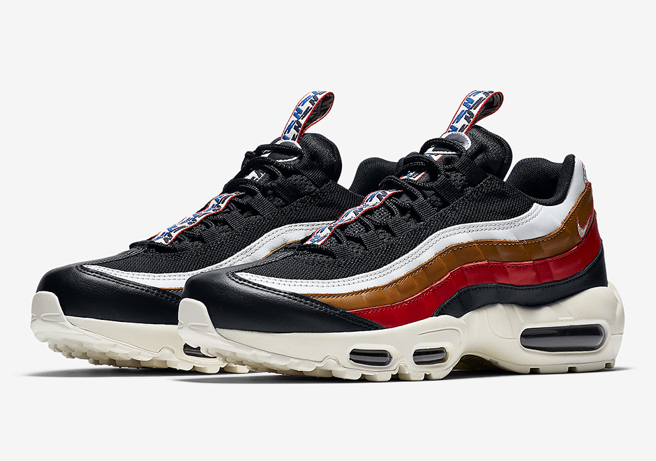 Nike Air Max 95 Pull Tab Navy Red Brown Release Date + Official