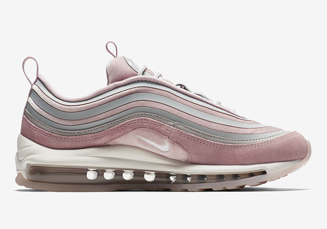 nike air max 97 pink and silver