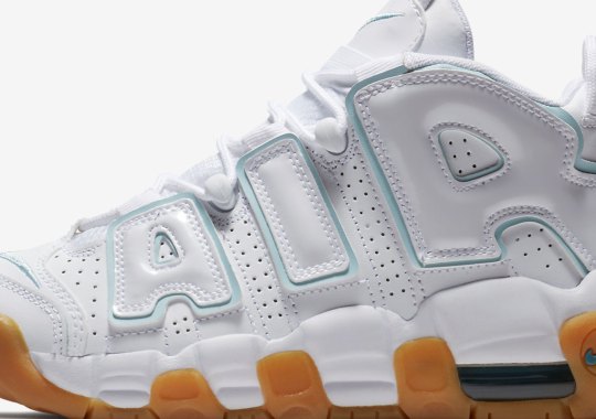 Nike Adds Aqua Borders To The Air More Uptempo For Kids