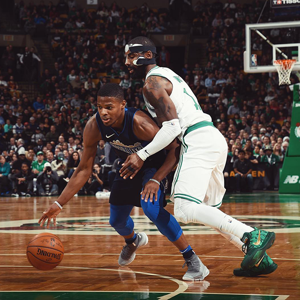 nba players wearing kyrie 4