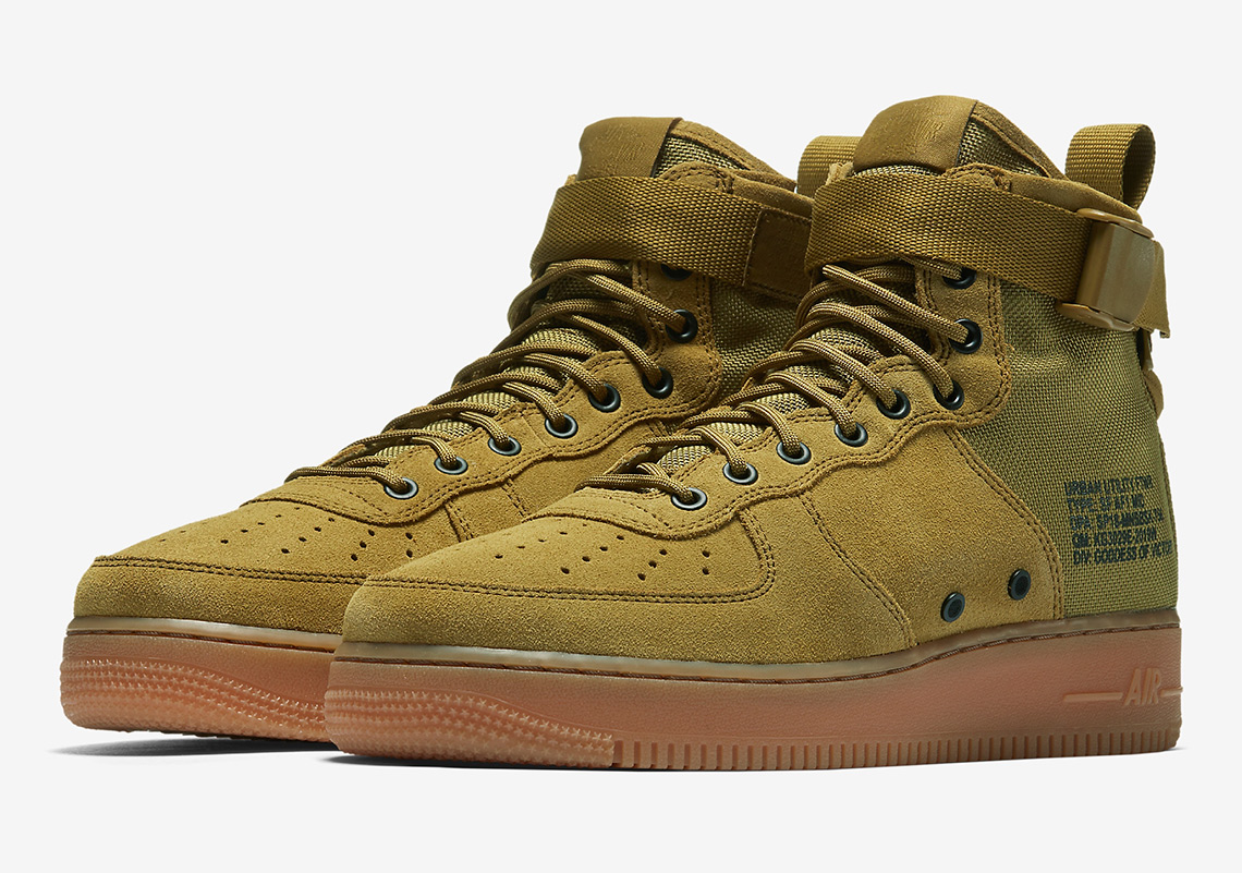 The Nike SF-AF1 Mid Desert Ochre Is Now Available •